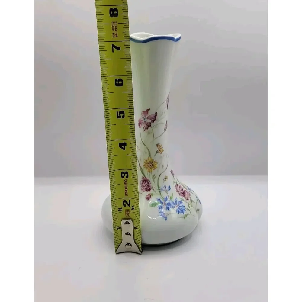 Vintage Rochard Limoges France Wild Flower Floral Porcelain 7